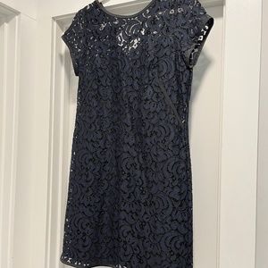 Loft Black Lace Dress
